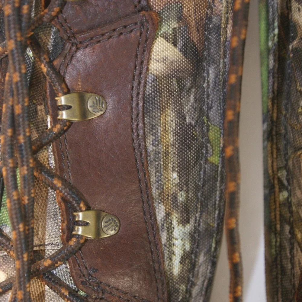 LaCrosse Venom 18 Mens Snake Boots Mossy Oak Camo Waterproof Hunting 425616 6.5